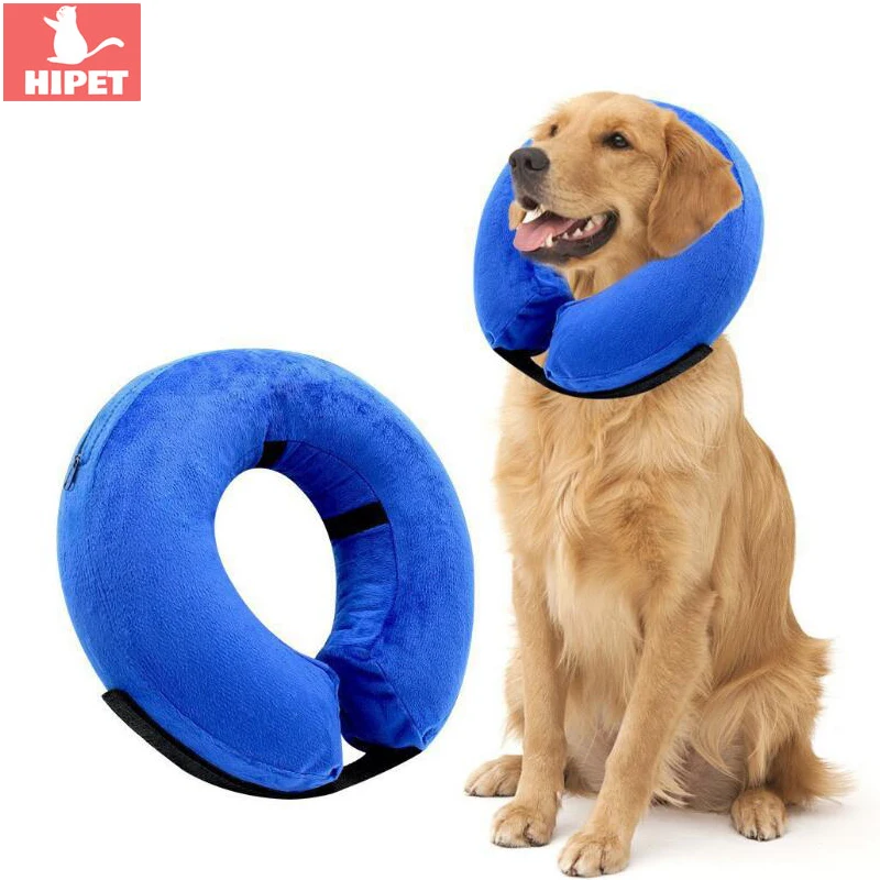 Надувной ошейник для собак электронный кошек против укусов и заживления РАН