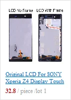 Гарантия 5,2 ''для Sony Xperia Z3 ЖК-дисплей сенсорный экран D6603 Замена для Sony Xperia Z3 lcd Dual D6633