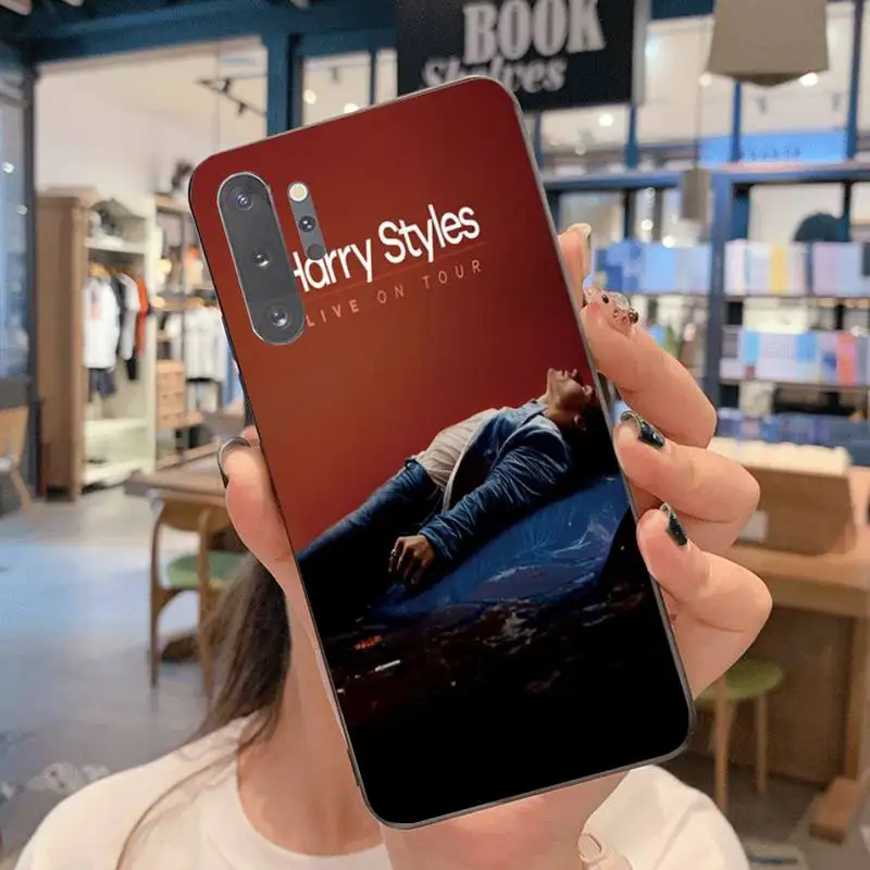 Harry Styles Love On Tour 2020 Black TPU Soft Rubber Phone Cover For Samsung Note 7 8 9 10 pro Galaxy J7 J8 J6 Plus 2018 Prime | Мобильные