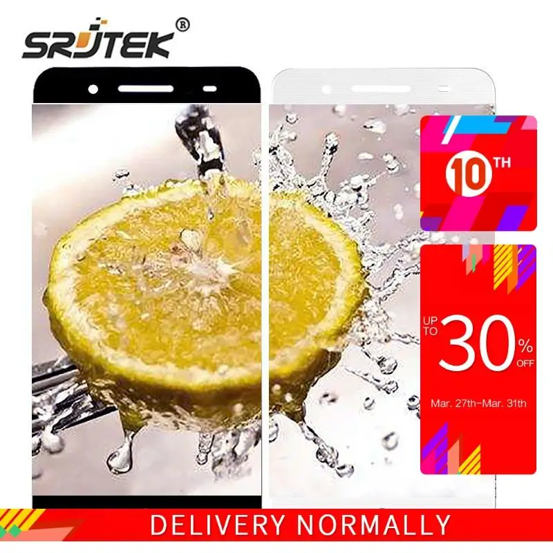 Srjtek For ZTE A460 LCD Display Touch Screen Digitizer Sensor Glass Assembly for Blade L4 Replacement Frame | Мобильные телефоны и