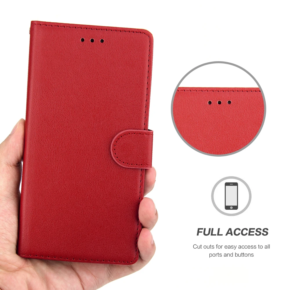 Магнитный кожаный чехол-бумажник с откидной крышкой для Google Pixel 3A 3AXL 4 4XL XL