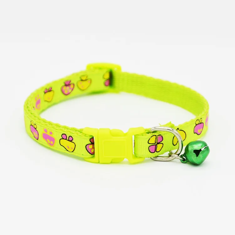 

New Lovely Mushroom Dog Collars for Small Medium Dogs Puppy Cats in Cat Collar Basic Bells Dogs Collar Pet Products Supplies
