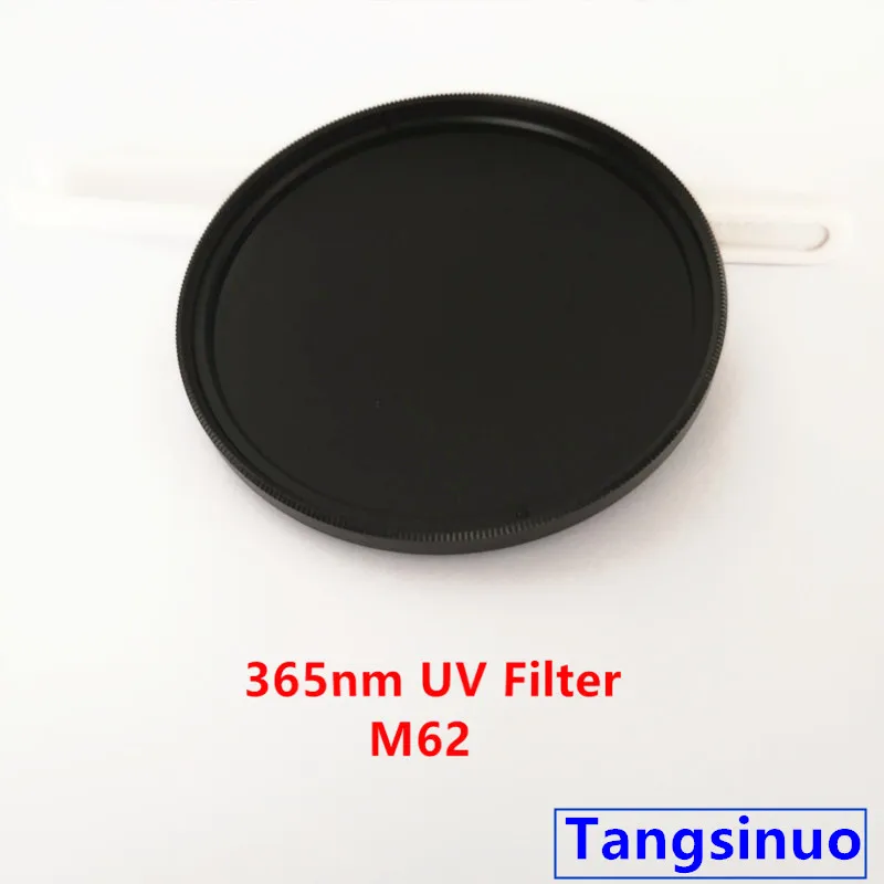 

M62 365nm Camera Filter ZWB2 Black Glass lens