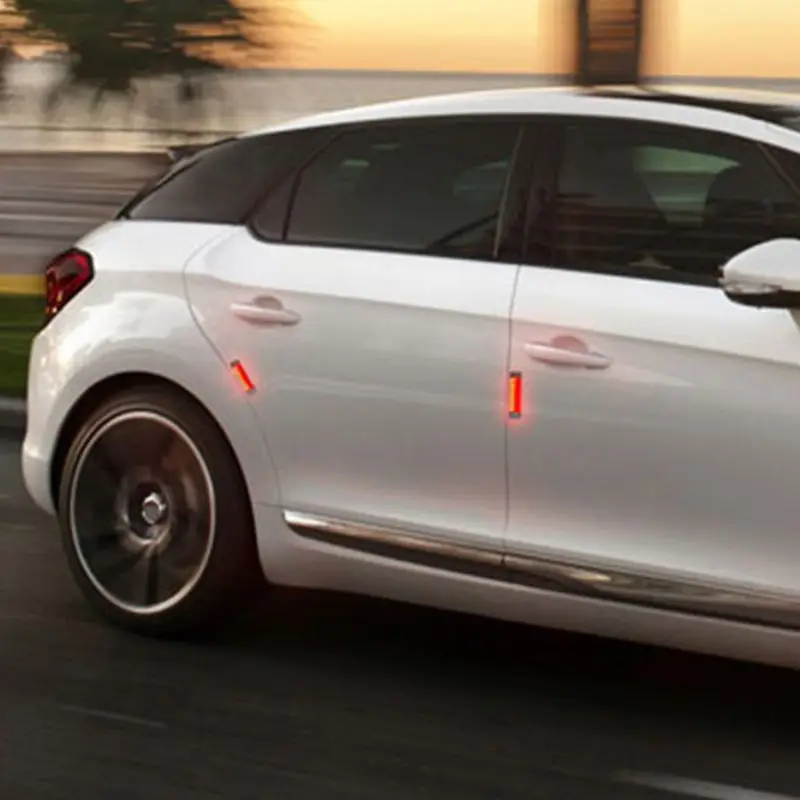 Автомобильный стильный светильник с защитой от столкновений Дверной солнечный