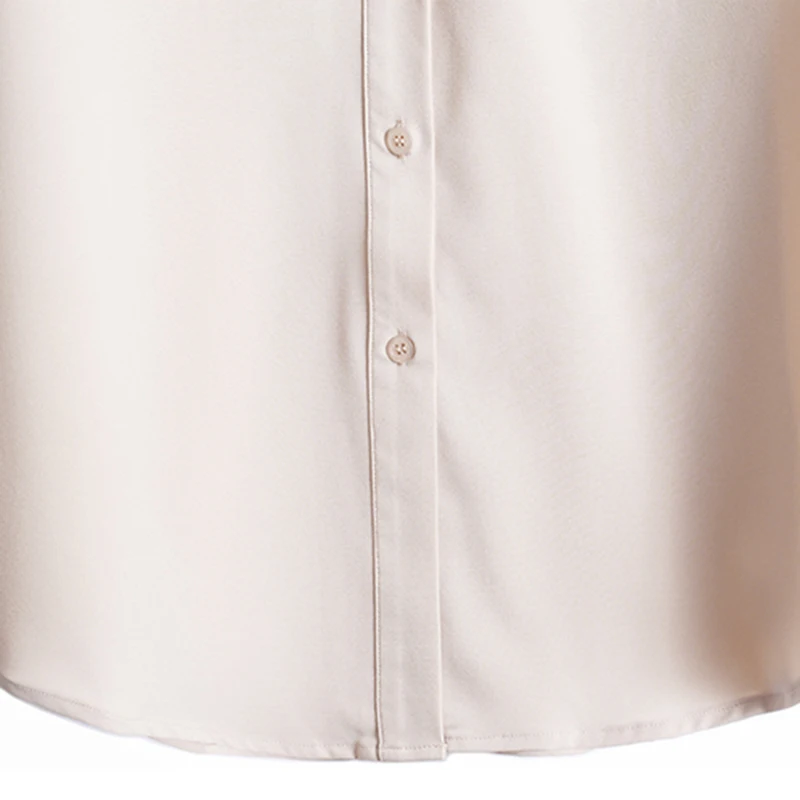 

[EAM] Women Apricot Double Layers Fold Big Size Blouse New Lapel Long Sleeve Loose Fit Shirt Fashion Spring Autumn 2021 1DD7783