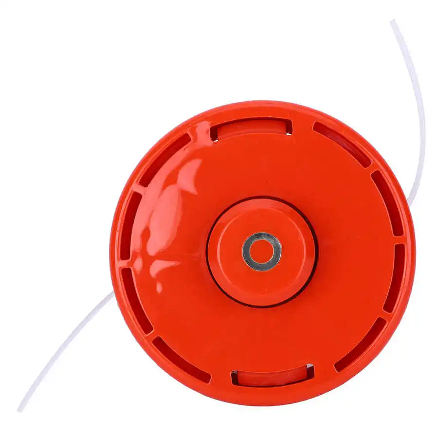 

Strimmer Head Lawn Mower Parts Grass Trimmer Gardening Accessory Plastic Orange Practical