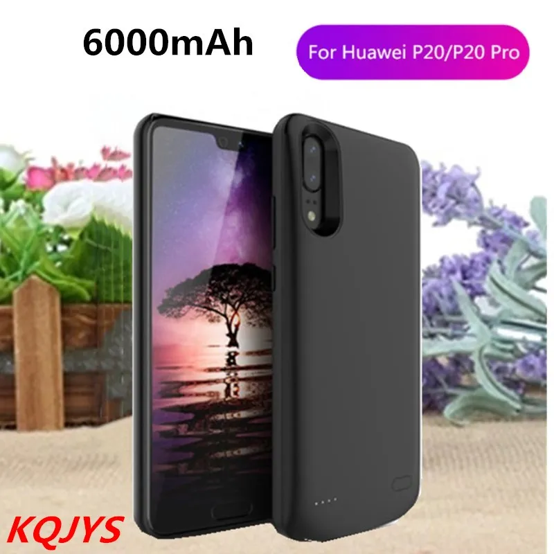 KQJYS внешняя зарядка аккумулятора 6000 мАч для huawei P20, зарядное устройство, чехол, внешний аккумулятор для huawei P20 Pro, чехол для аккумулятора