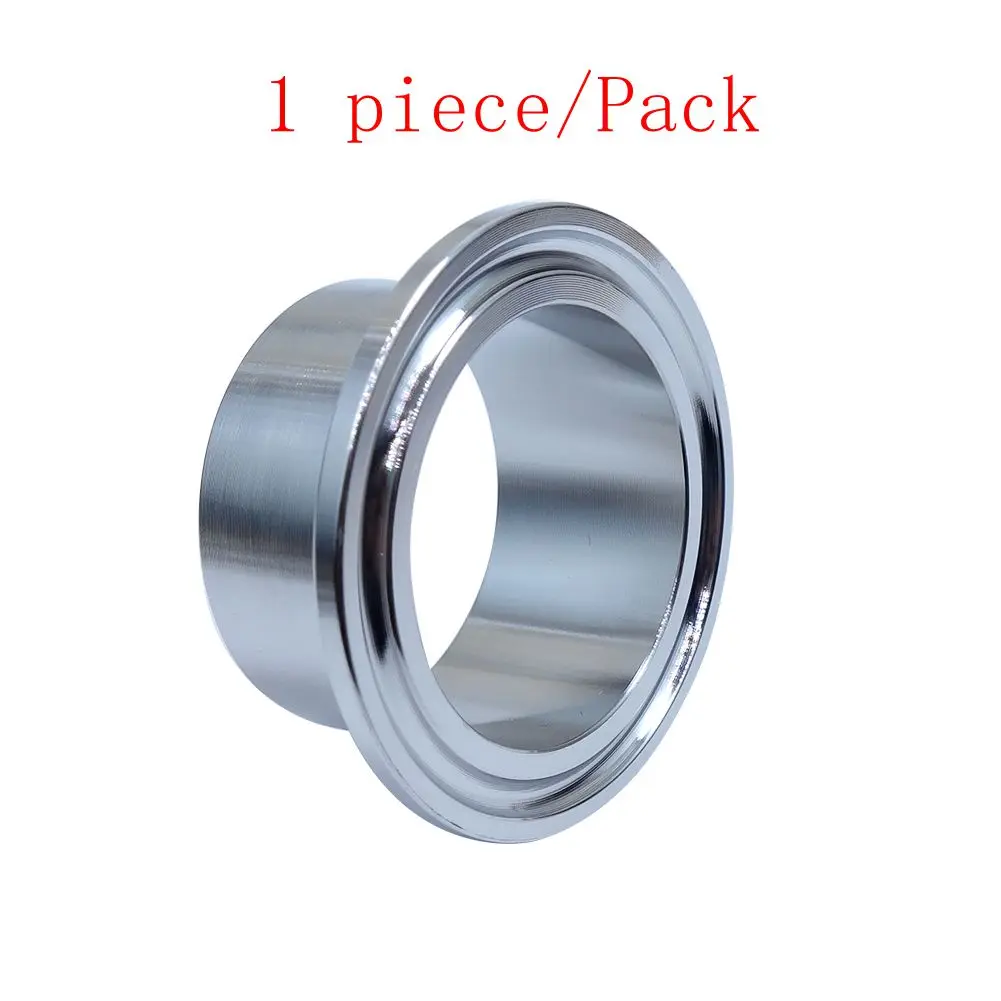 Санитарная труба Сварка наконечник тройного зажима из нержавеющей стали фланец