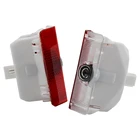 Светодиодные лампы для декора двери автомобиля, аксессуары для проексветильник для Mercedes Benz X204 2008-2015 W168 W169 W245 A B Class GL GLK 250 300 350