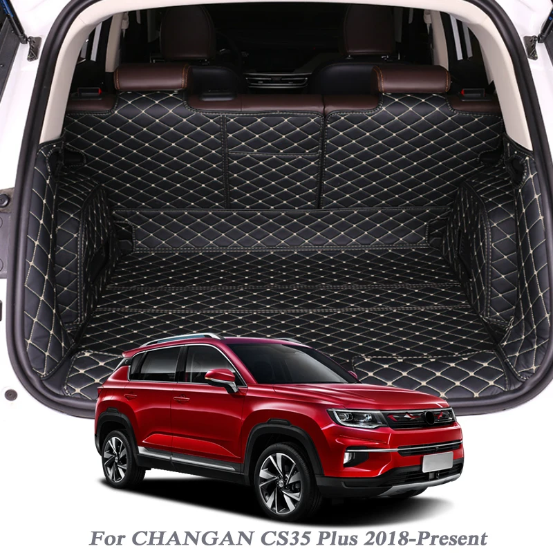 

Car Styling Custom Rear Trunk Mat For Changan CS35 Plus 2018-Present Leather Waterproof Auto Cargo Liner Pad Internal Accessory