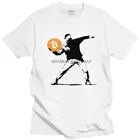 Мужские Смешные криптовалюта Bitcoin футболка хлопковая футболка с коротким рукавом, новинка, футболка для отдыха с крипто Btc блокчейн Geek футболки