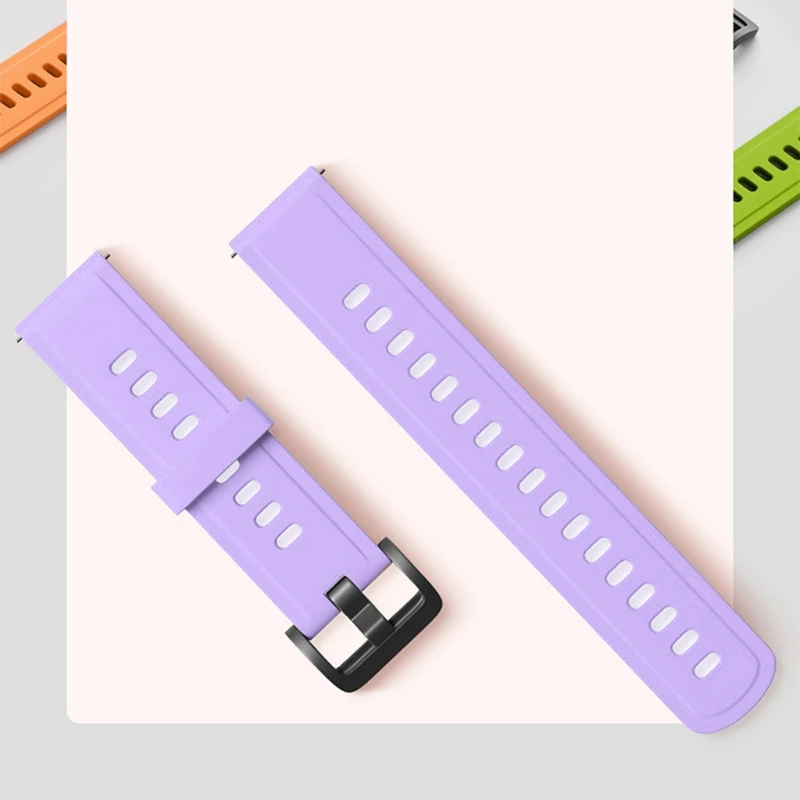 Сменный ремешок для наручных часов совместимый с цветными смарт часами Mibro