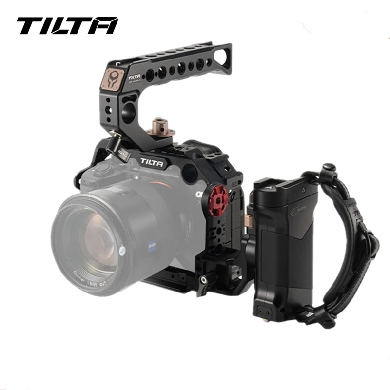 

Tilta Sony A7SIII A7S3 Camera Cage Full Cage / Half Cage Protect case Side Handle Lightweight Black Cage for SONY A7S3 Camera