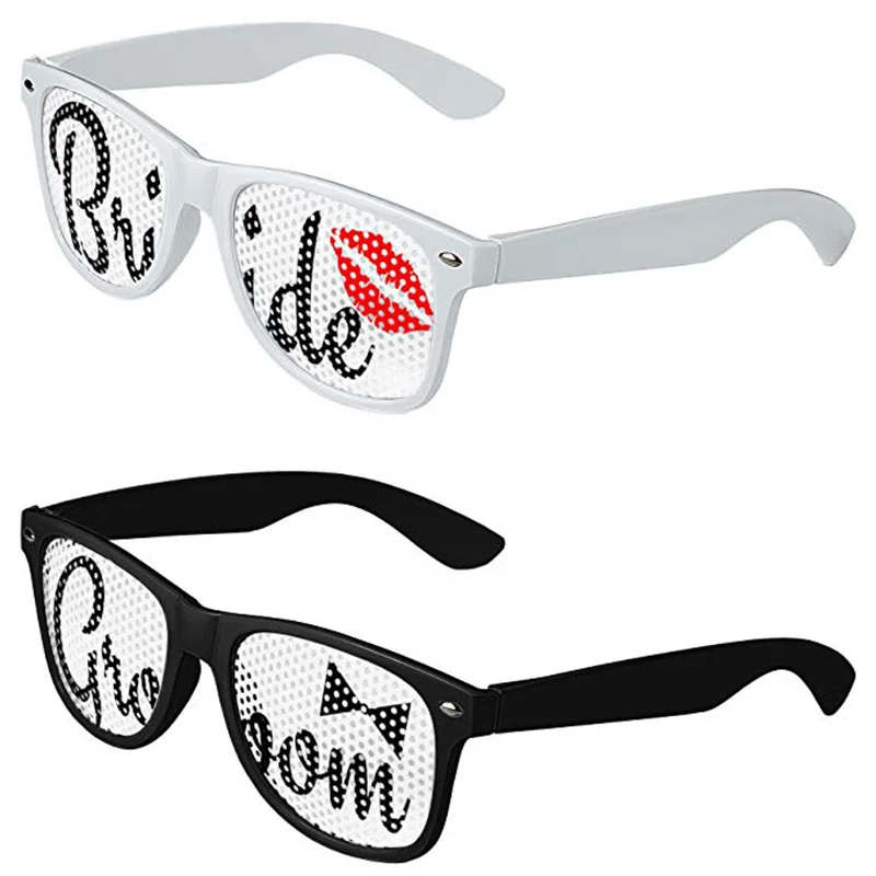 Классические солнцезащитные очки для невесты жениха пляжа бассейна свадьбы