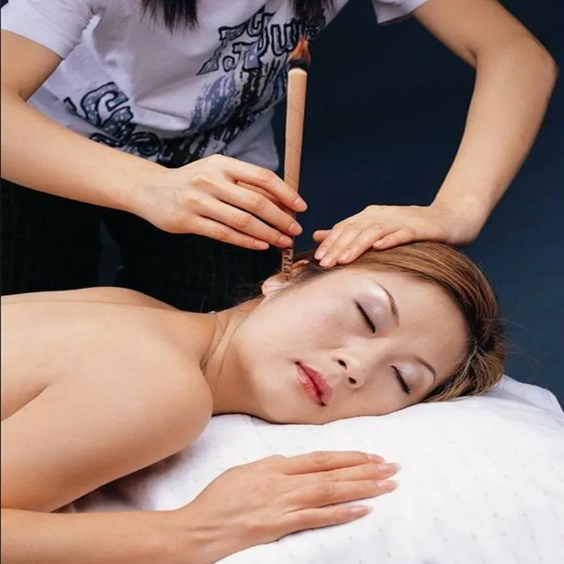 100 шт. индийские ушные свечи для очищения ушей ароматерапия облегчения слуха