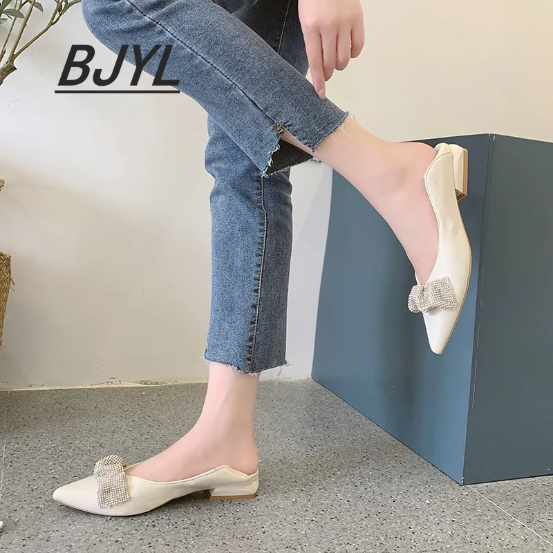 

Comfortable mid-heeled shoes women's spring 2021 new wild beige women's shoes trend sexy pointed stiletto single shoes