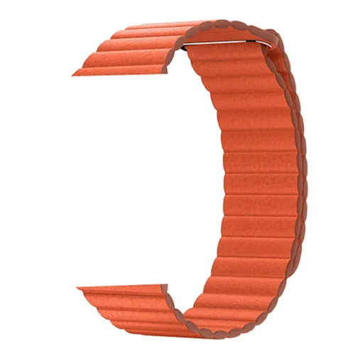 sunset Кожаный ремешок-петля для apple watch 5, apple watch 4, 40 мм, 44 мм, correa iWatch, ремешок 42 мм, 38 мм, браслет, Аксессуары для наручных часов - Цвет ремешка: sunset