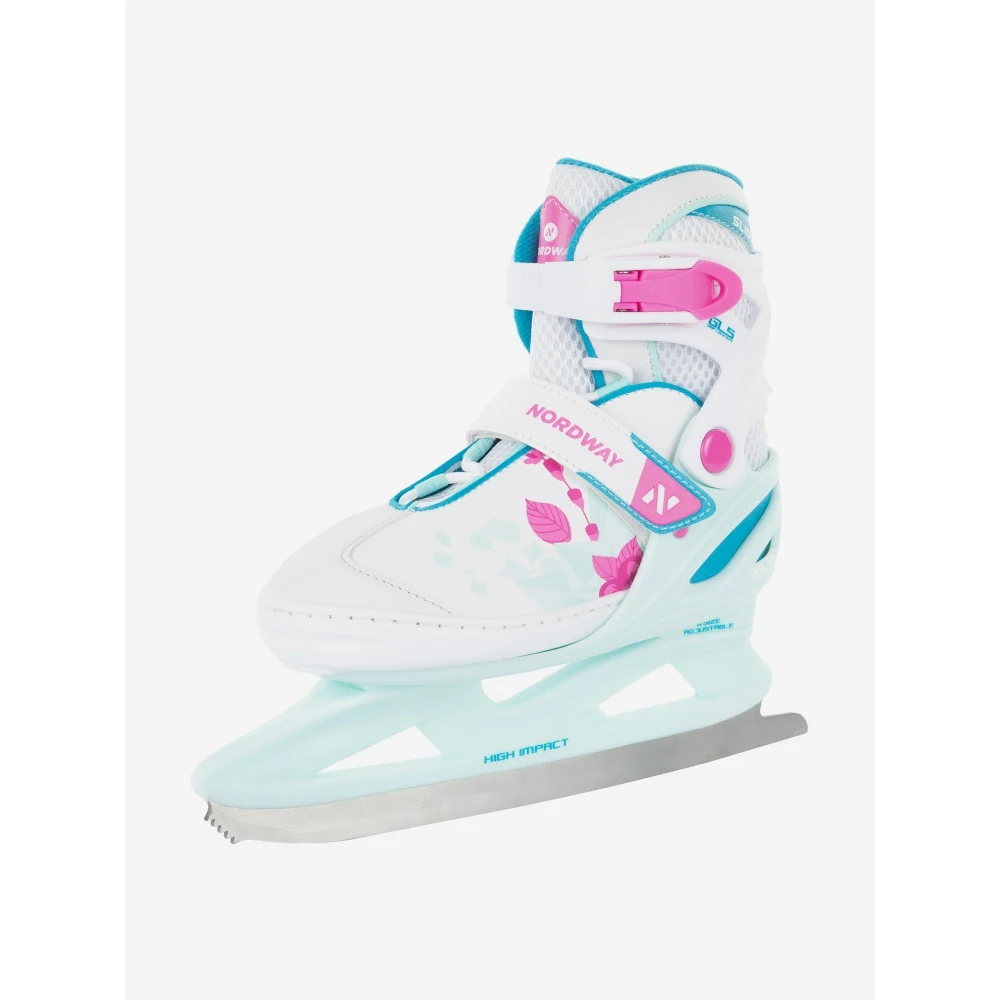 Коньки раздвижные детские nordway slide разноцветный | Спорт и развлечения