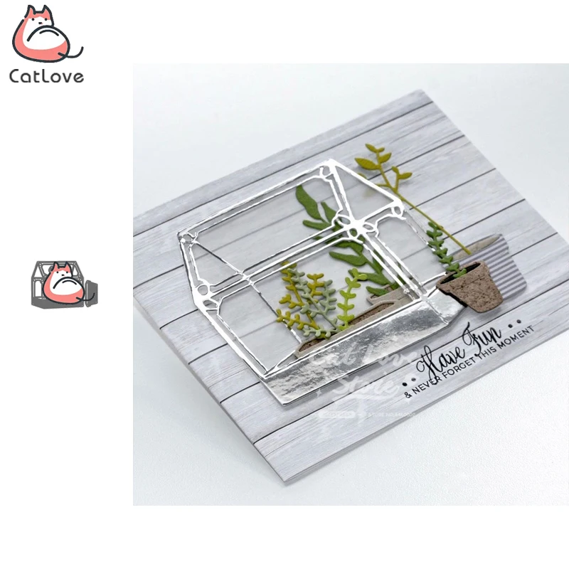 Горшечная коробка для растений металлические режущие штампы трафарет