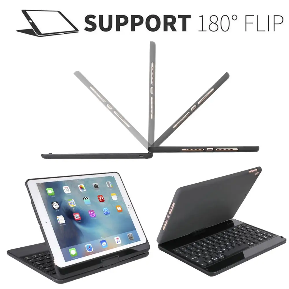 Чехол для клавиатуры iPad 7-го поколения/iPad Air 10 5 2019 / Pro клавиатура с подсветкой и