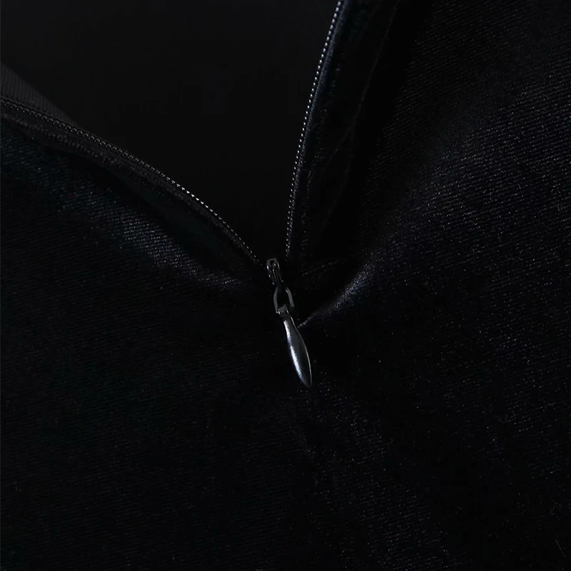 

Women Mini Beading Skirt High Waist Velvet Skirt Solid Casual Short High Street Clothing Elegant Straight Soft Skirts