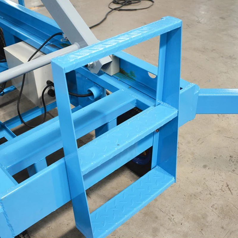 300kg Portable Push Around Battery Powered Electric Mini Scissor Lift | Lifting Machine