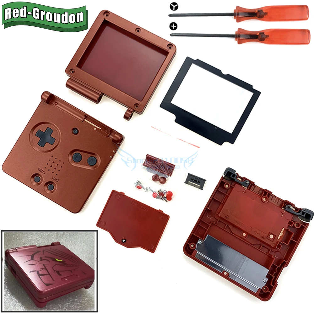 Новейшая версия полный корпус чехол для Navy Gameboy Advance SP игровой консоли GBA
