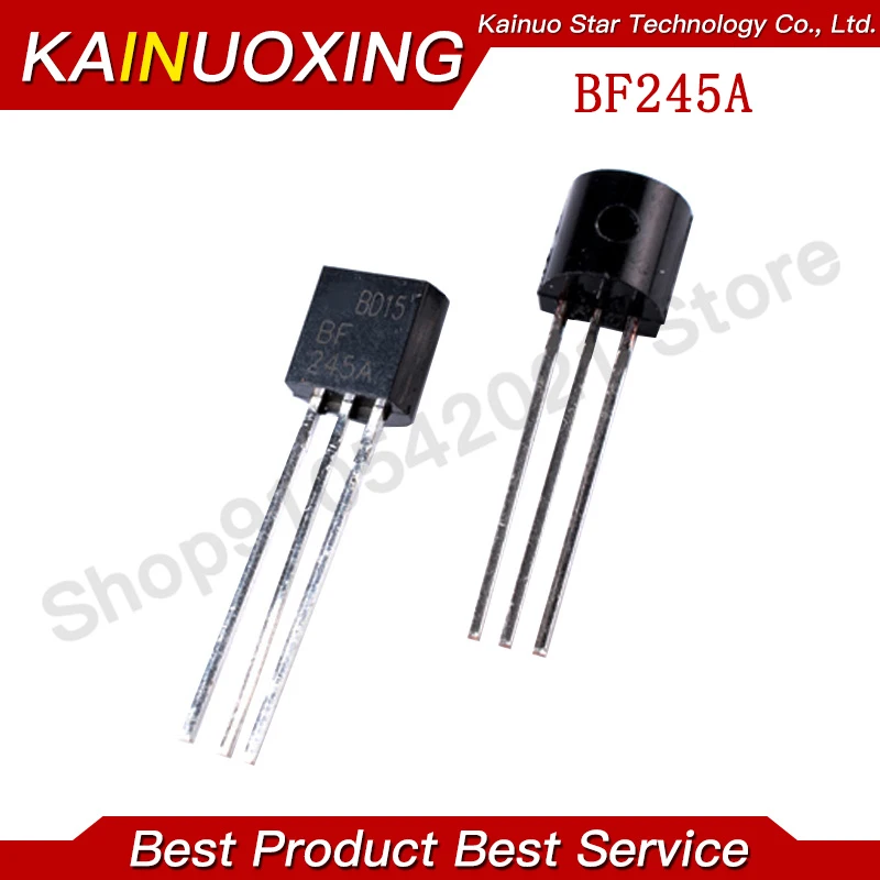 

10 шт. BF245A TO-92 BF245 TO92 Новый триодный транзистор