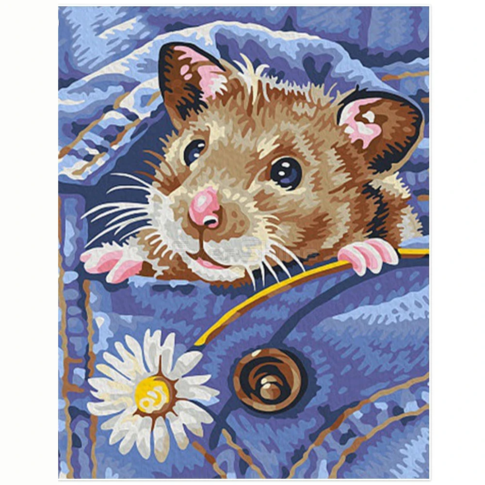 

Diamond Painting 5D Diamonds DIY Animal Cross Stitch Full Drill Embroidery Colorful Handmade Home Room Wall Decor