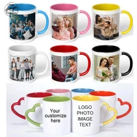 custom coffee mug cup ceramic mugs photo customized mug personalised image photo logo birthday gift business band best friends