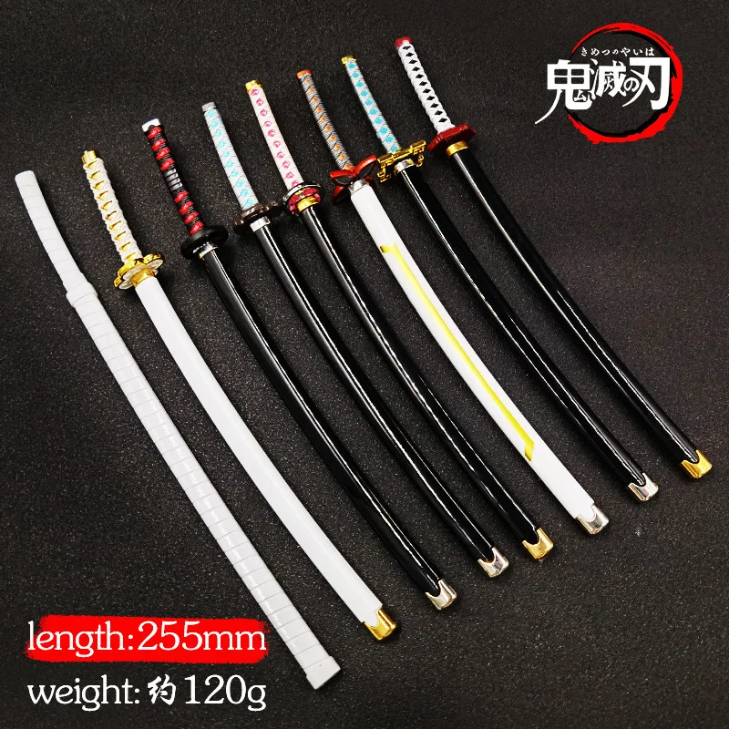 Клинок-убийца демонов из аниме группы Sunwheel с ножом-мечом в футляре игрушка модель