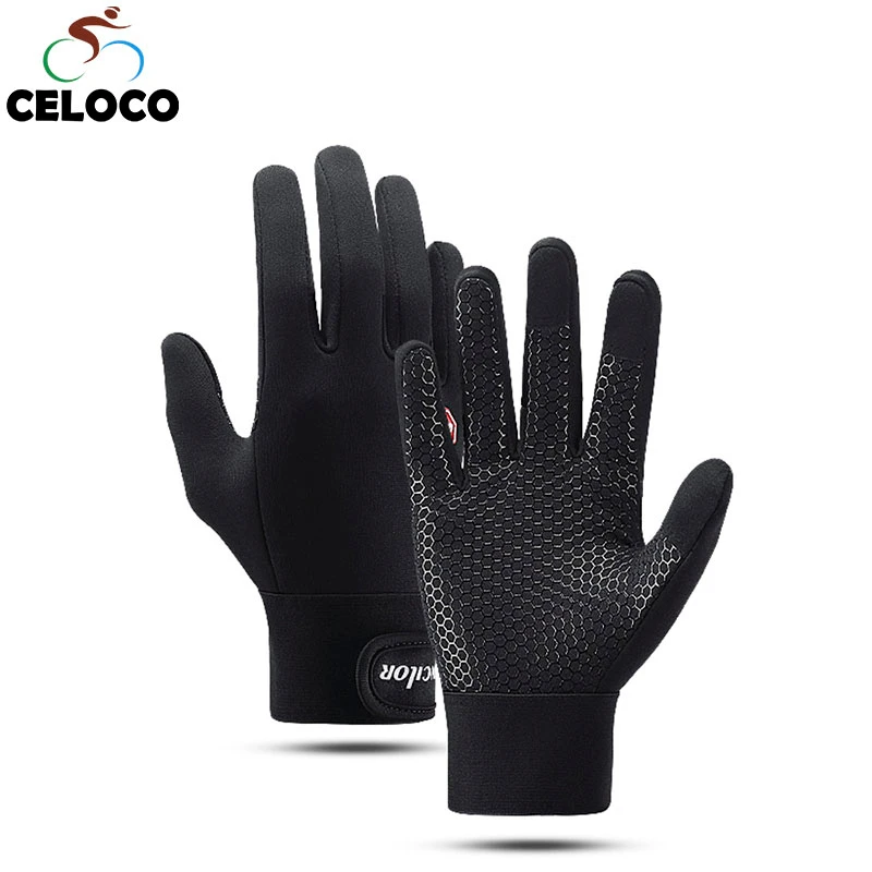Зимние перчатки для занятий спортом на открытом воздухе с сенсорным экраном