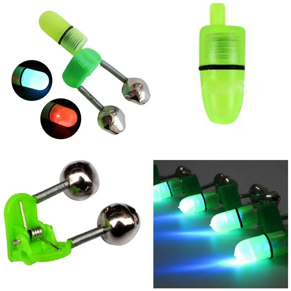 

1PC Fishing Bell Light Outdoor Portable Luminous Bell Sea Pole Alarm Light And Durable Bait Biting Alarm Light