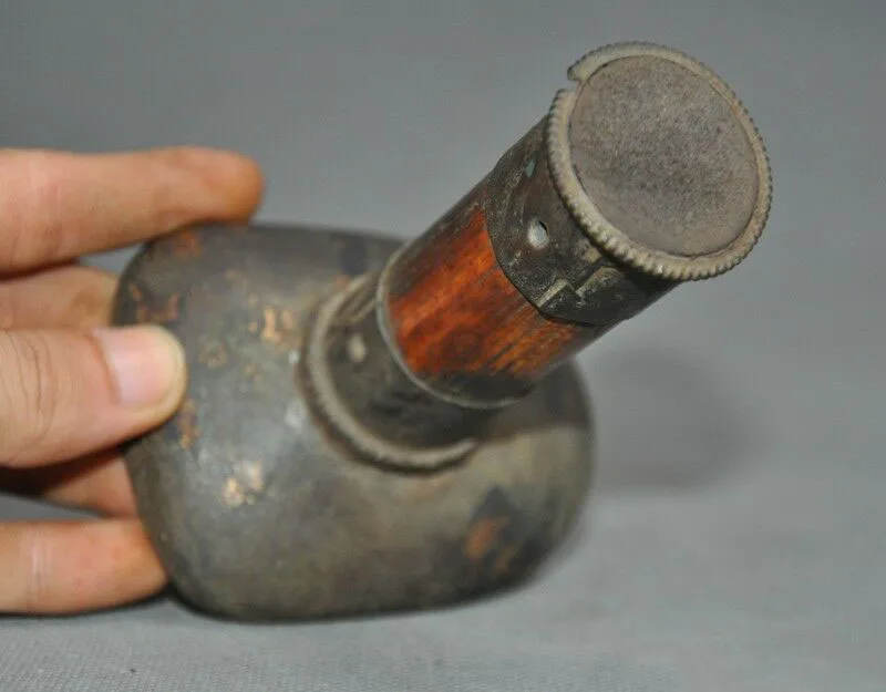 

wedding decoration Antique rare Old Tibet Buddhism temple Wood Bronze Buddha statue Printing Plate