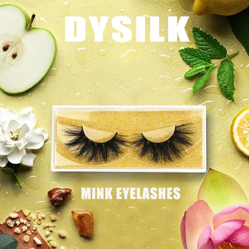 DYSILK 3D норковые ресницы 100% безжалостные ручной работы многоразовые натуральные