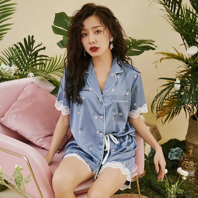 Пижама женская кружевная цвет в ассортименте S M L XL XXL 1 шт|Комплекты пижам| |