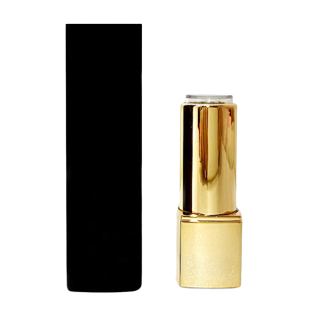 

Plastic Lipstick Tube Portable Lip Balm Lip Stick Container Bottle Black
