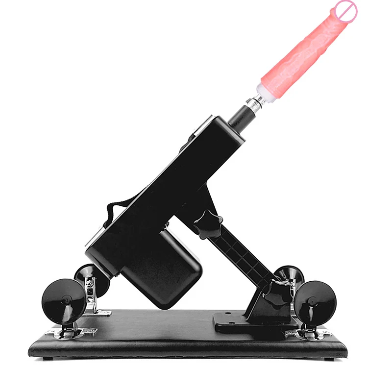 Секс машина для женской мастурбации Насосная с фаллоимитатором и насадками