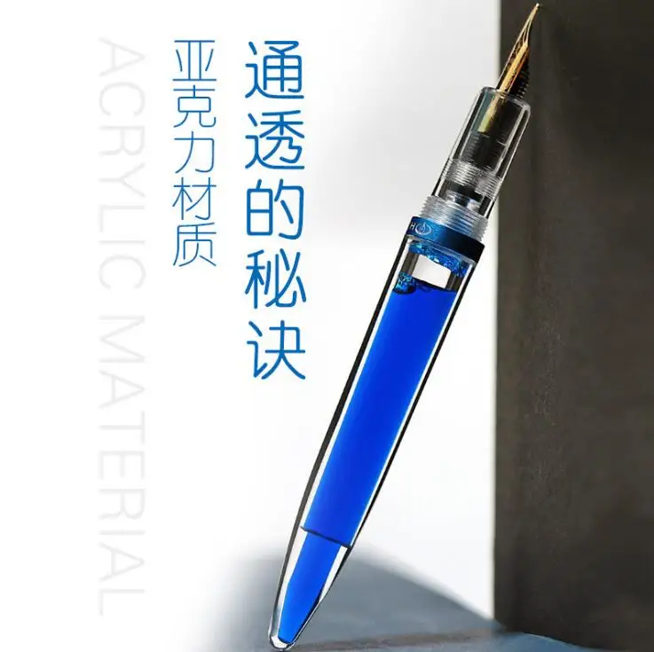 Прозрачный демонстрации чернильницей авторучка Акриловые большой объем чернил