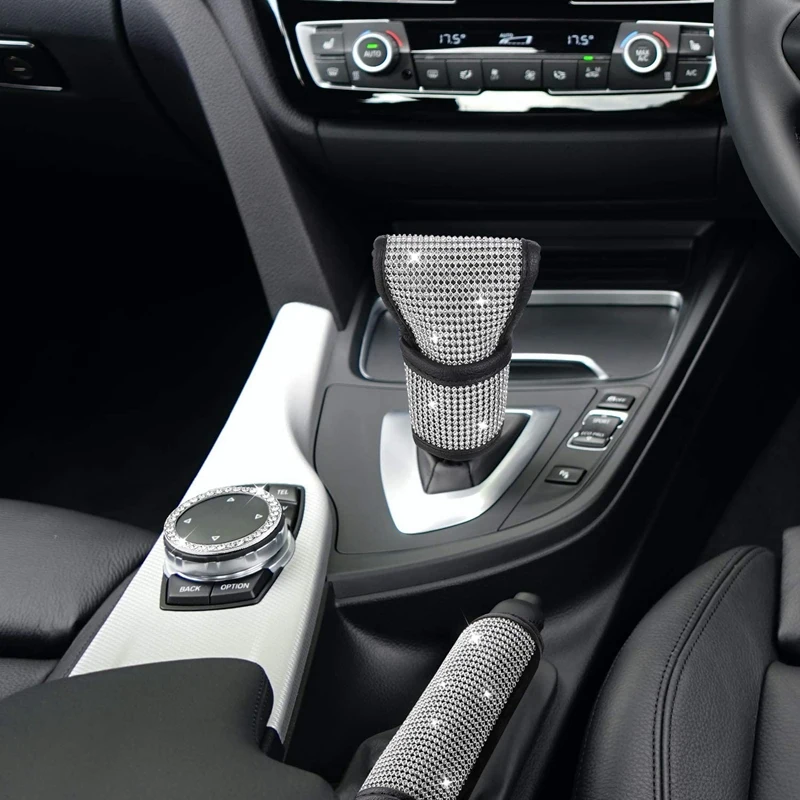 6 шт. стразы со стразами включая чехол для переключения передач авто ручного