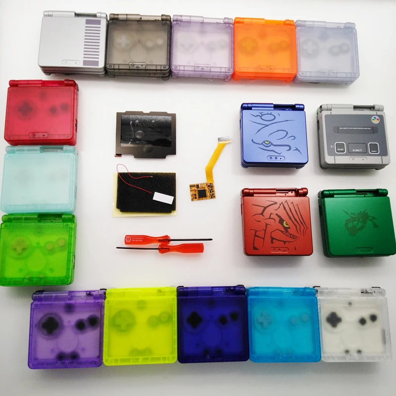 Для GBA SP ЖК экран для nansud Gameboy advance IPS с подсветкой высокая яркость ламинированный