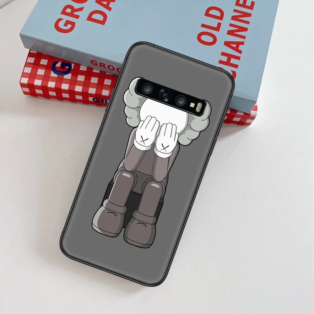 

Kaww Fashion Trend Brand Phone Case For Samsung Galaxy Note S 8 9 10 20 Plus E Lite Uitra black Waterproof Silicone Hoesjes Soft