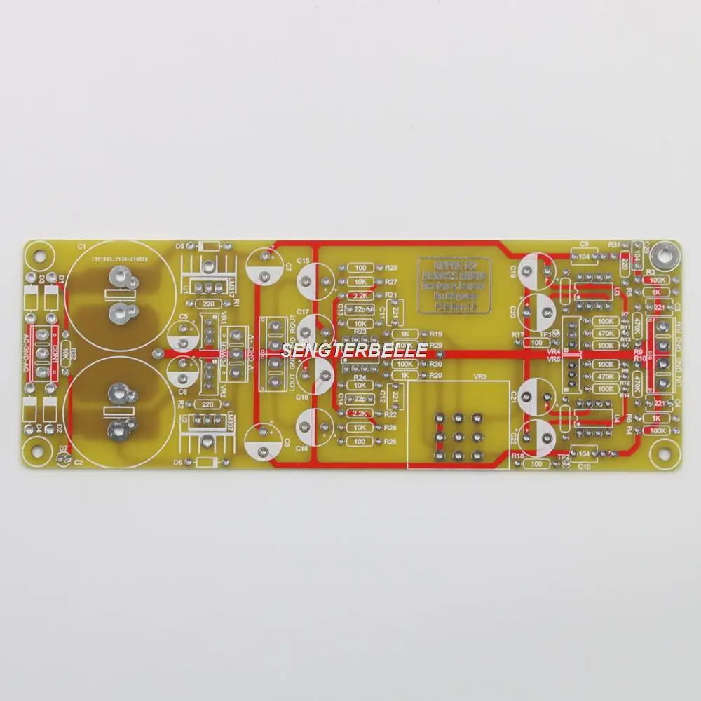 Комплект платы предварительного усилителя Hifi NE5532 Opa B2 | Электроника