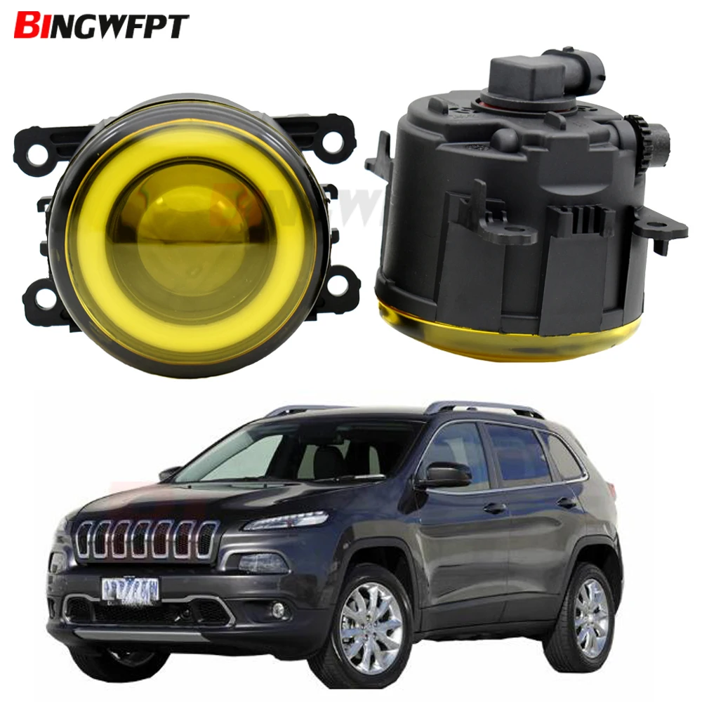 2x Новый Ангельские глазки стайлинга автомобилей Светодиодный Противотуманные