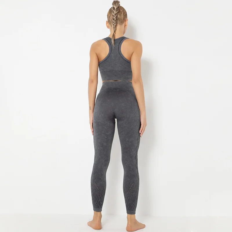 

2021 new yoga clothing suits sports running seamless workout clothes bra leggings sportswear women