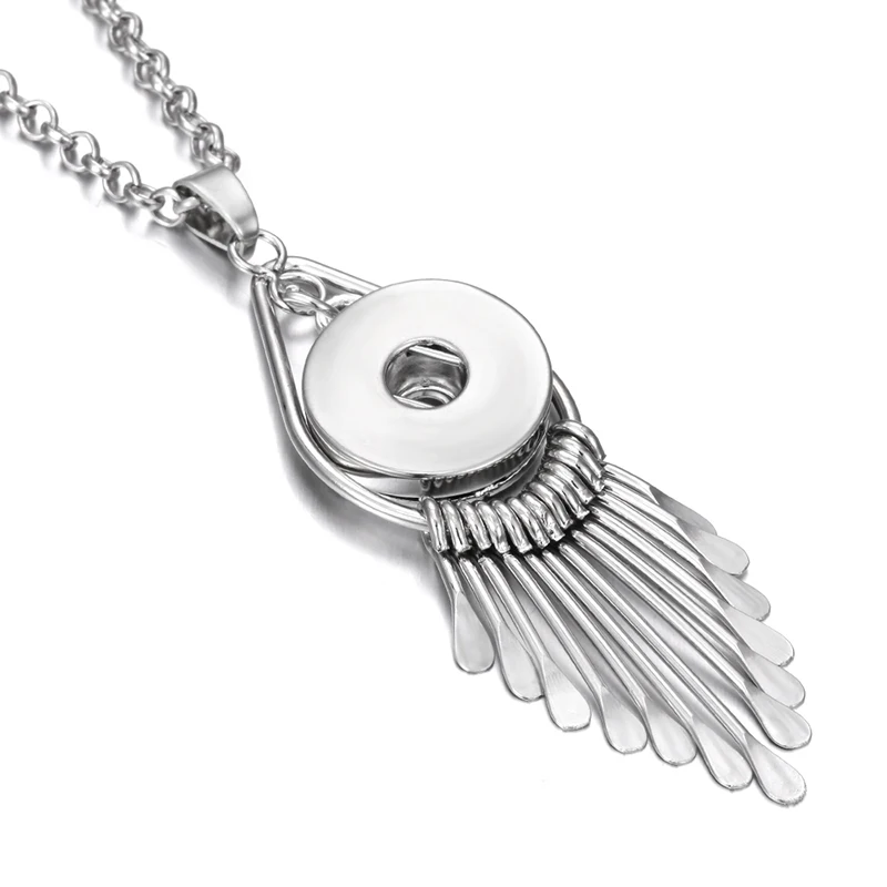 Кнопка оснастка ювелирной браслеты ожерелья 18 мм кнопки аксессуары Findings