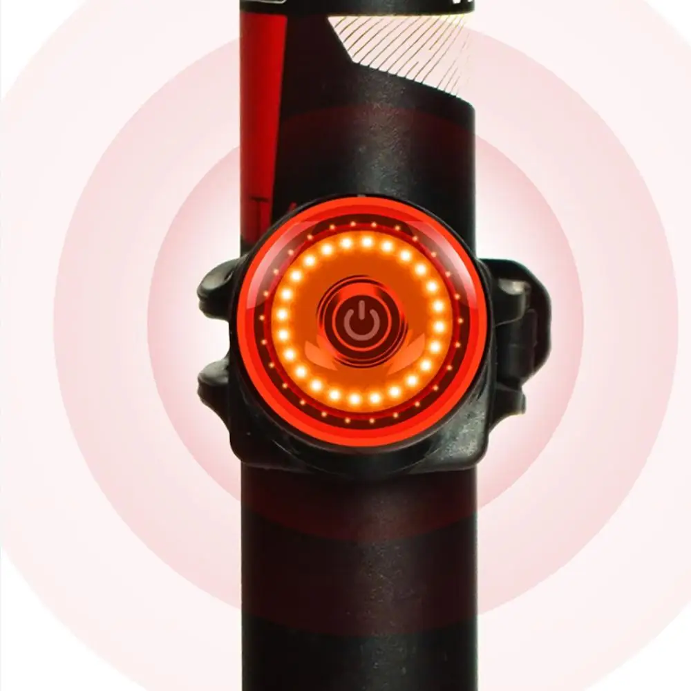 

Smart Brake Light USB Rechargeable LED Bicycle Taillight