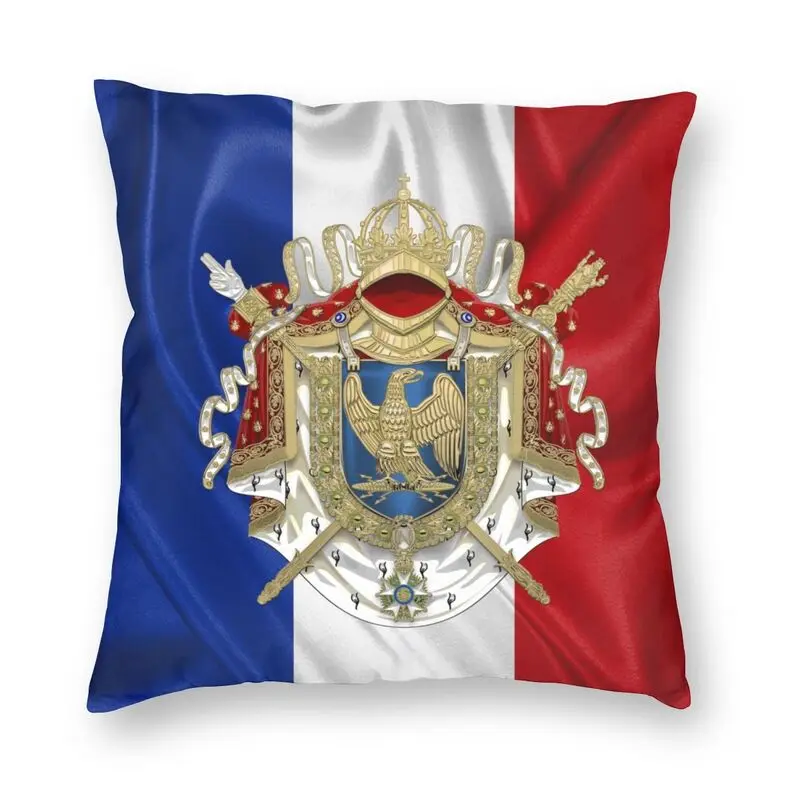 

Яркий чехол с французским флагом, французская Империя, Наволочка на подушку Наполеона, домашний декор, двухсторонняя наволочка с 3D принтом ...