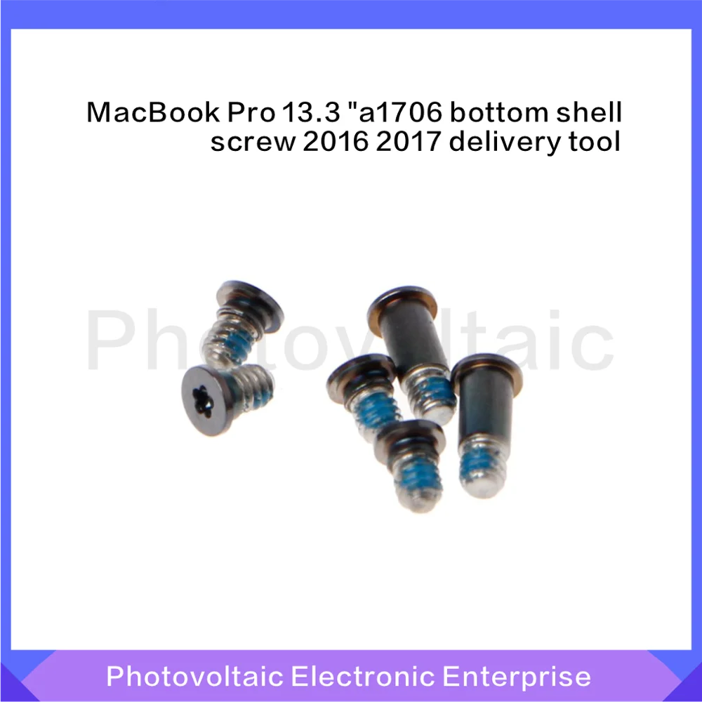 6 шт./компл. винты с нижним корпусом для Macbook Pro 13 3 &quotA1706 сенсорной панелью 2016