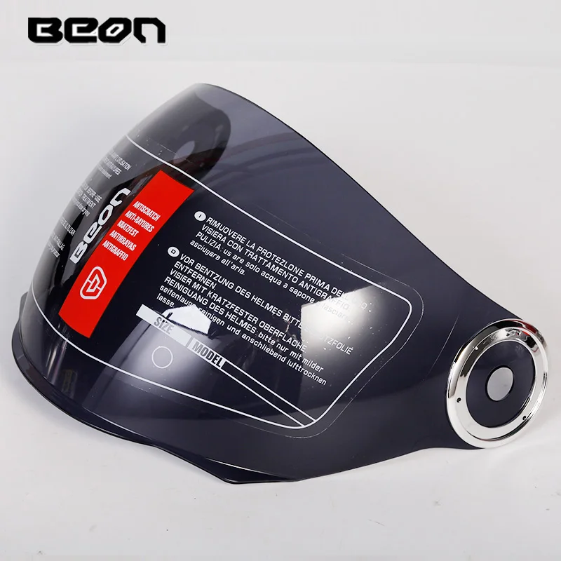 BEON B108A мотоциклетный шлем солнцезащитный козырек открытое лицо объектив шлема